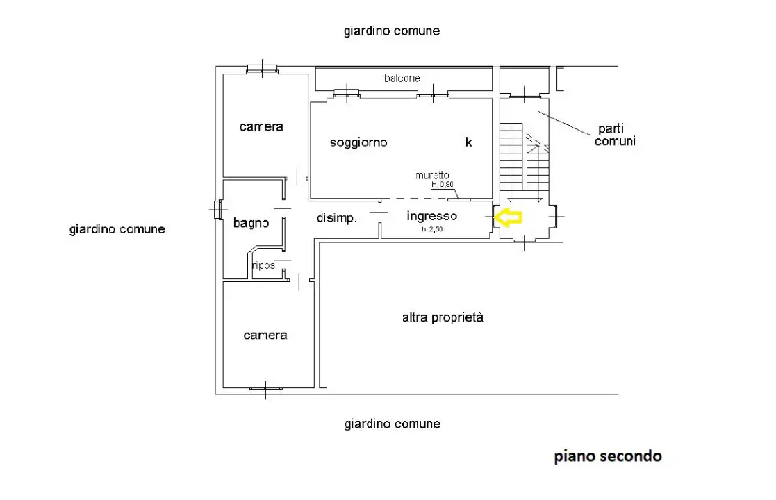 Appartamento - Planimetry 1