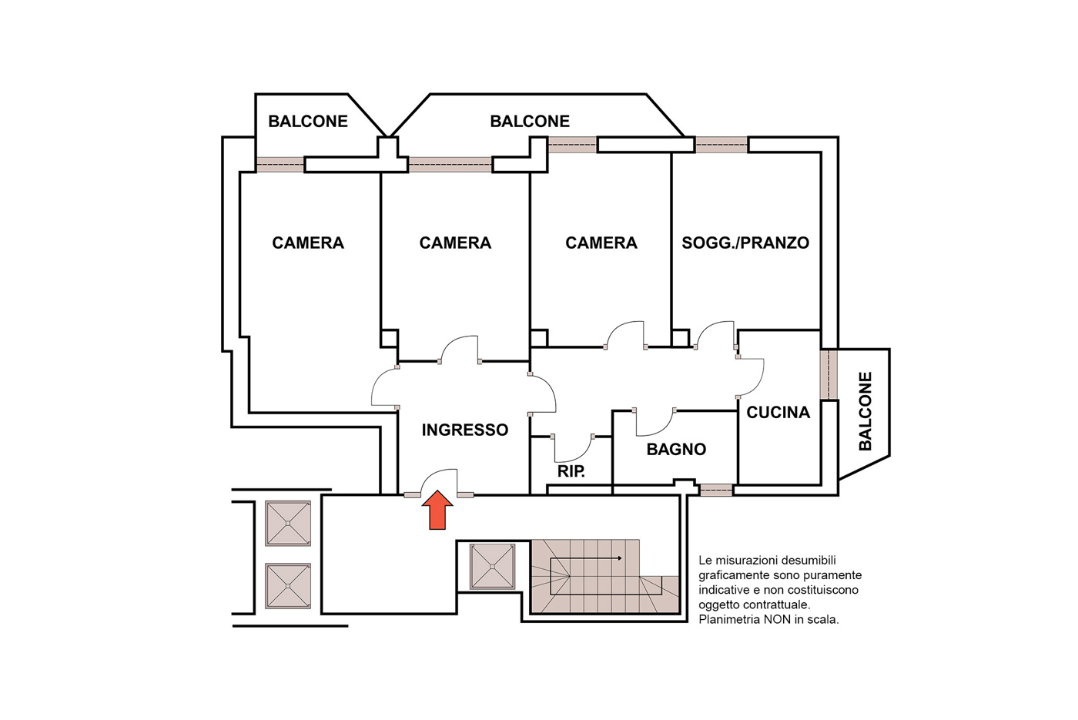 Appartamento - Planimetry 1