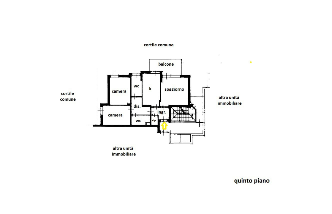 Appartamento - Planimetry 1