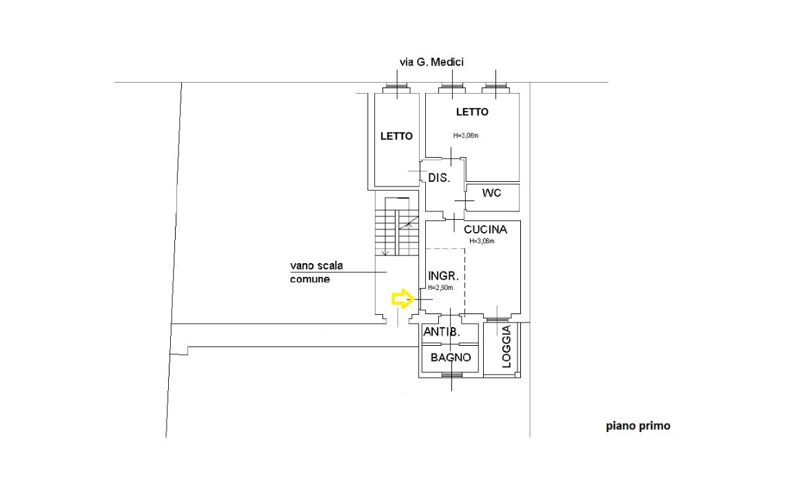 Appartamento - Planimetry 1