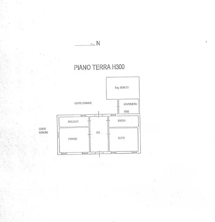 Casa Indipendente - Planimetry 1