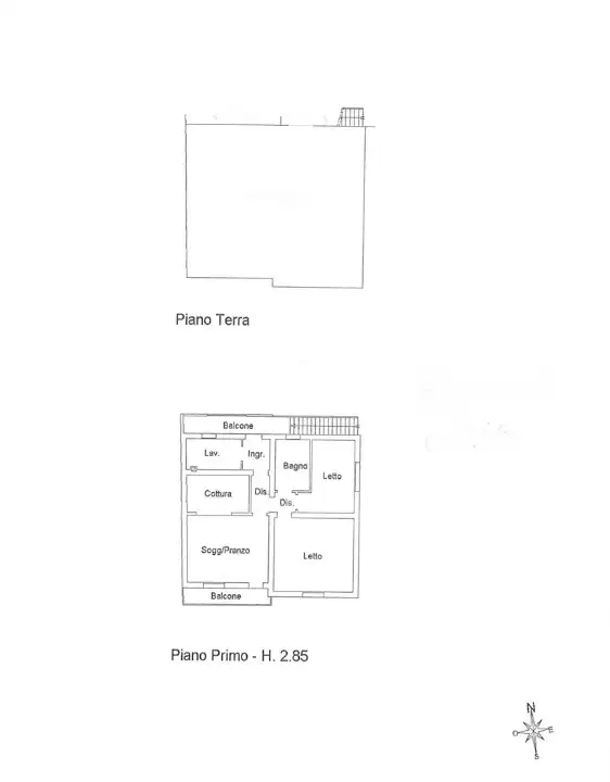 Appartamento - Planimetry 1