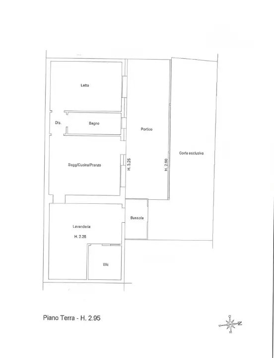 Casa Indipendente - Planimetry 1