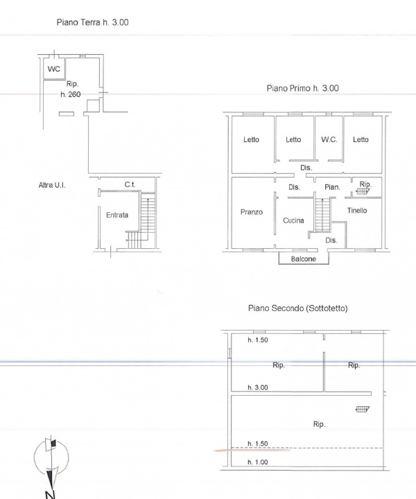 Casa Indipendente - Planimetry 1