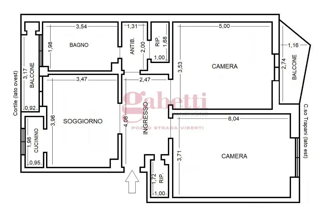 Appartamento - Planimetry 1
