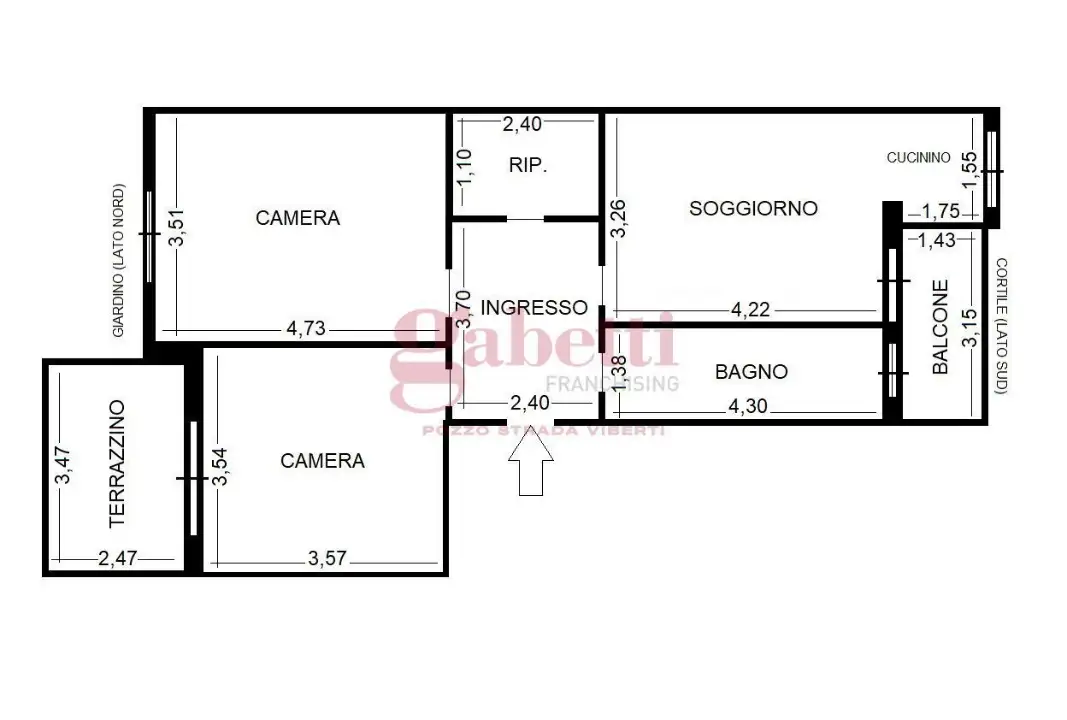 Appartamento - Planimetry 1
