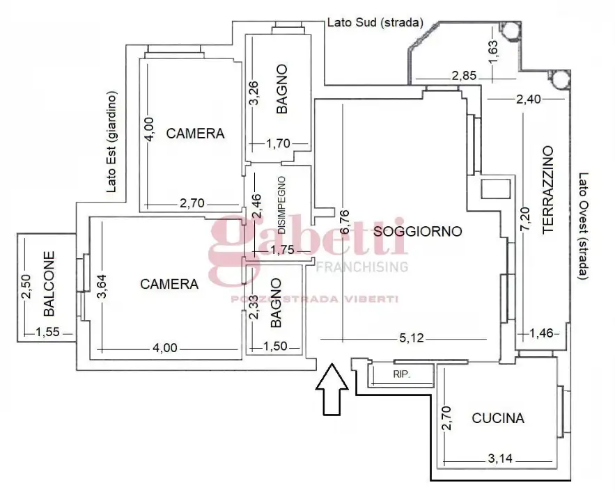 Appartamento - Planimetry 1