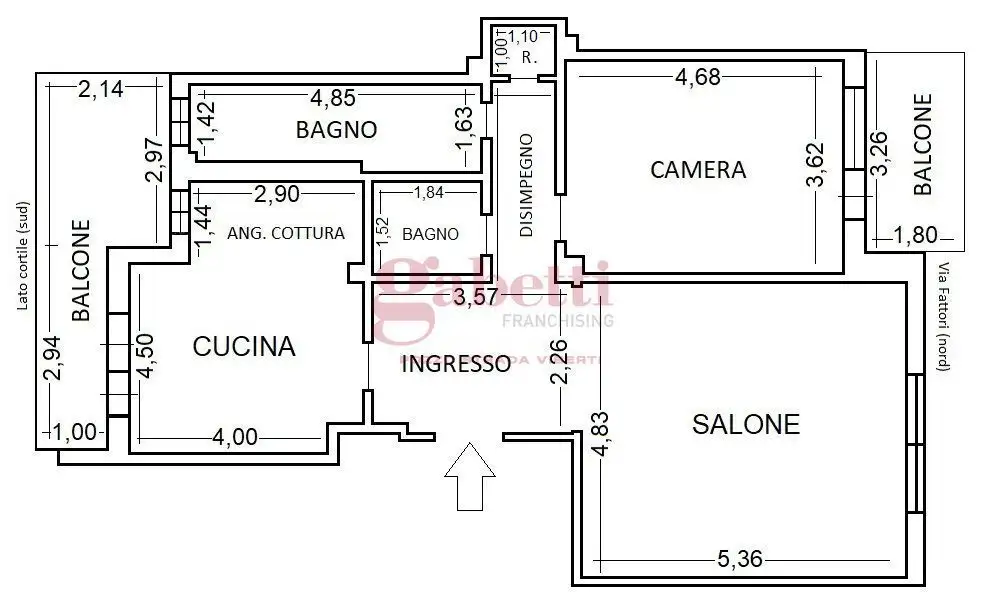 Appartamento - Planimetry 1