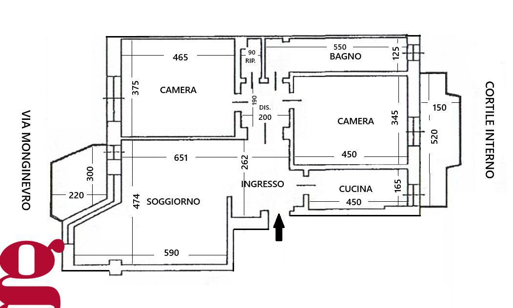 Appartamento - Planimetry 1