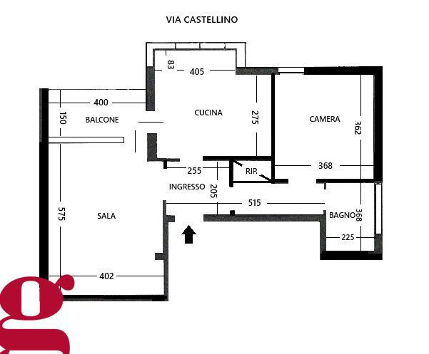 Appartamento - Planimetry 1