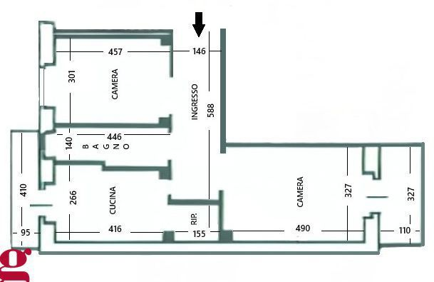 Appartamento - Planimetry 1