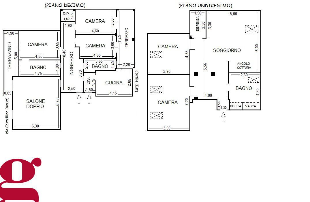 Appartamento - Planimetry 1