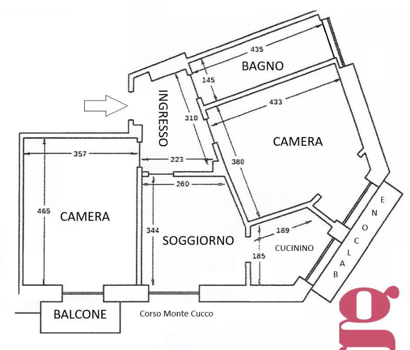 Appartamento - Planimetry 1