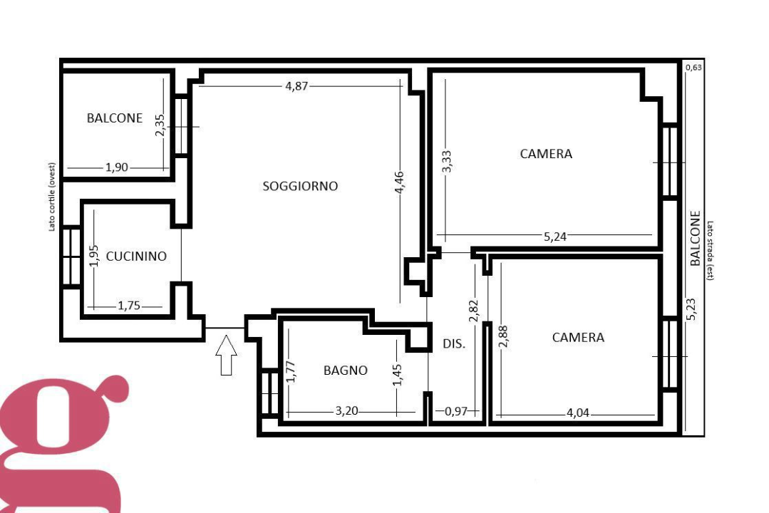 Appartamento - Planimetry 1