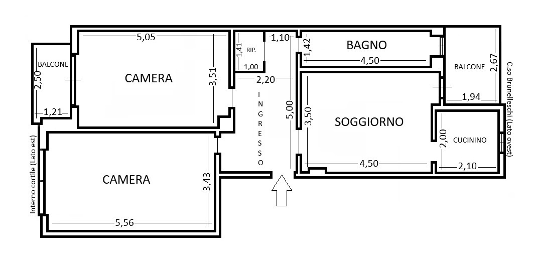 Appartamento - Planimetry 1