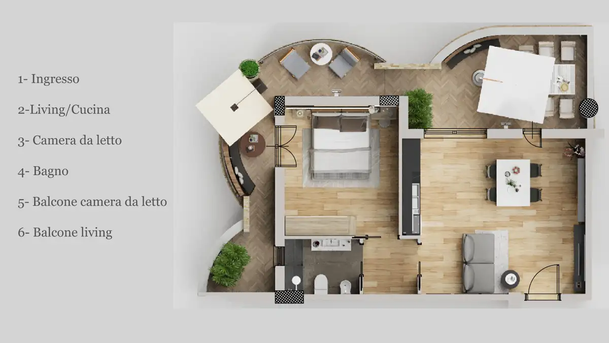 Appartamento - Planimetry 1