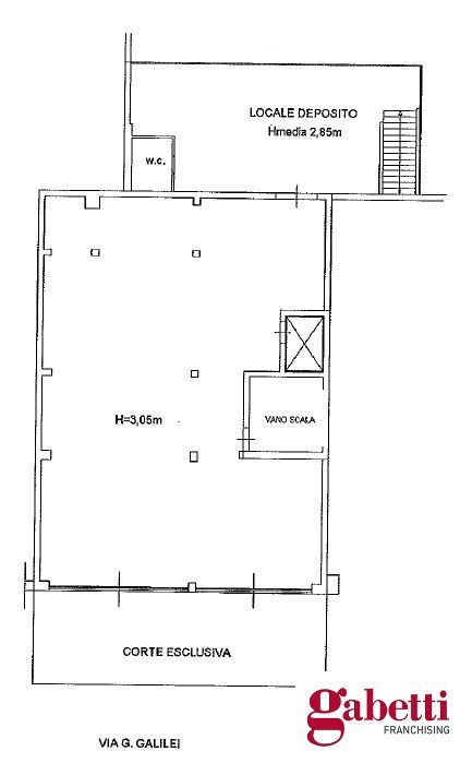 Negozio - Planimetry 1