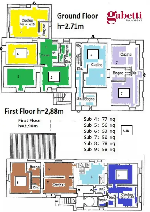Casa Indipendente - Planimetry 1