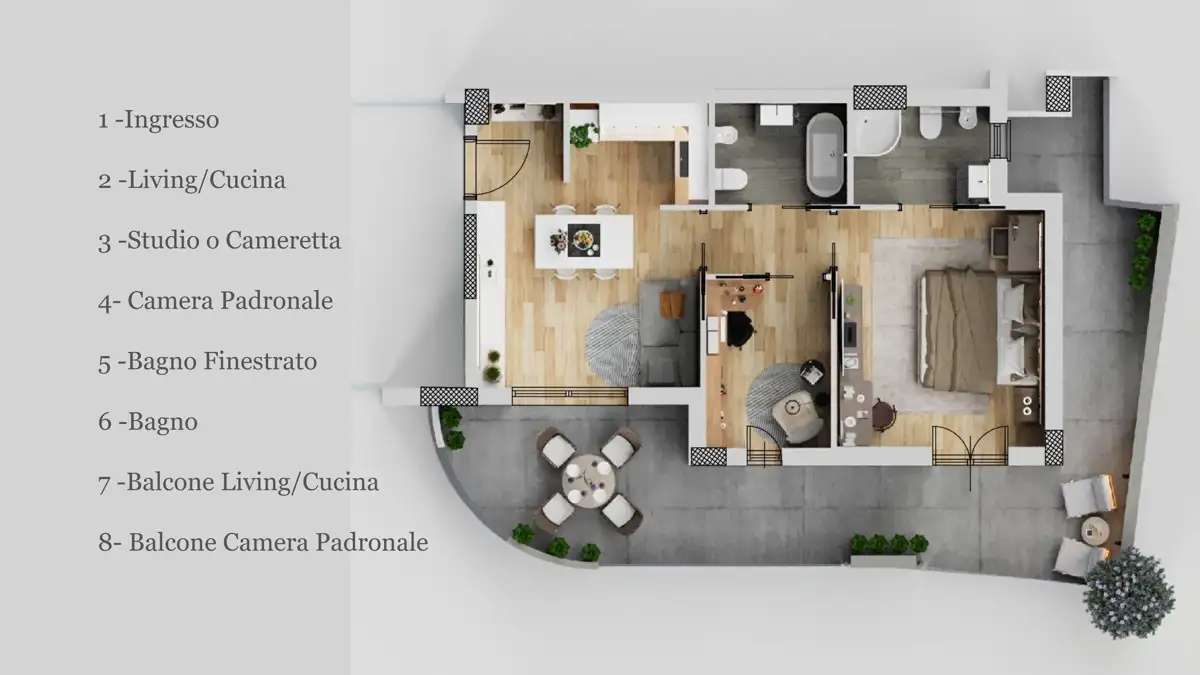 Appartamento - Planimetry 2