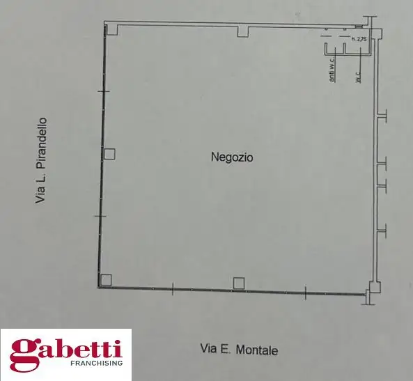 Negozio - Planimetry 1
