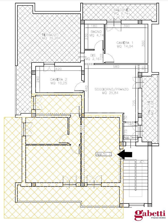 Palazzina - Planimetry 4