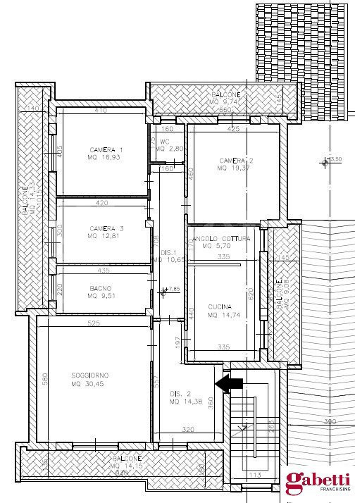 Palazzina - Planimetry 2