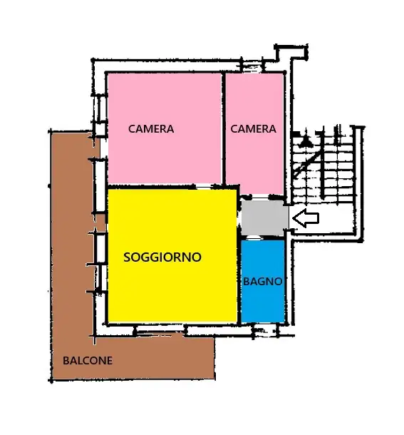 Appartamento - Planimetry 1