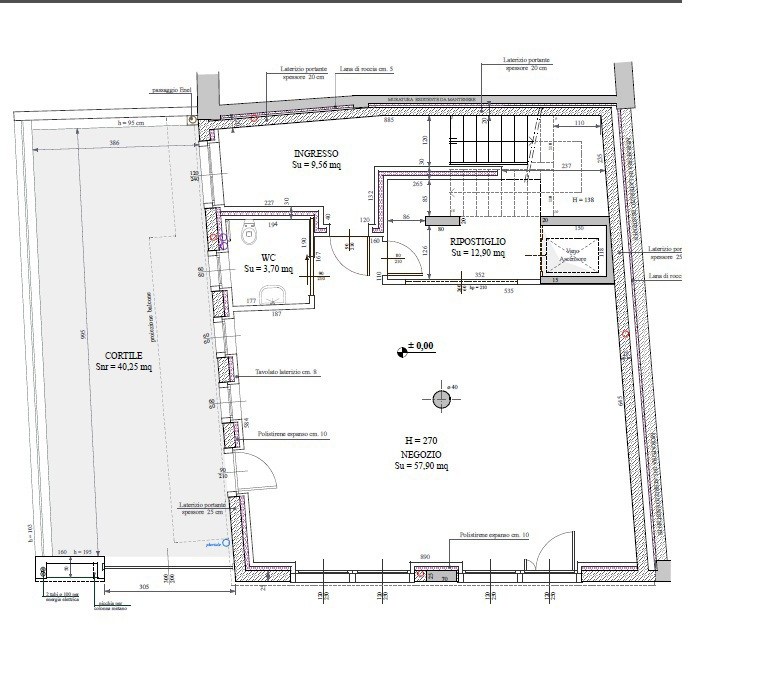Negozio - Planimetry 1