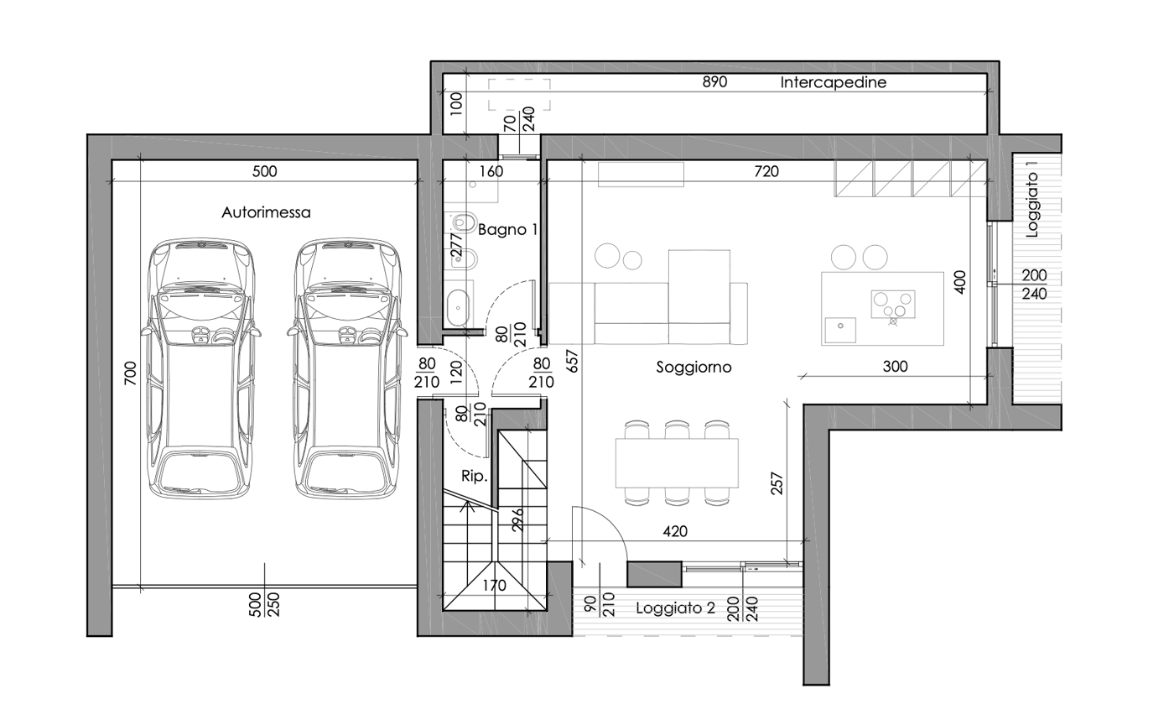 Villa - Planimetry 2