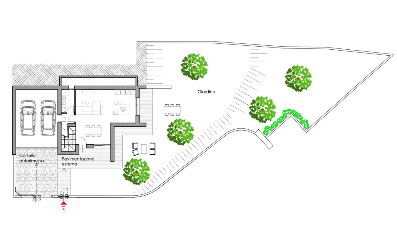 Villa - Planimetry 3