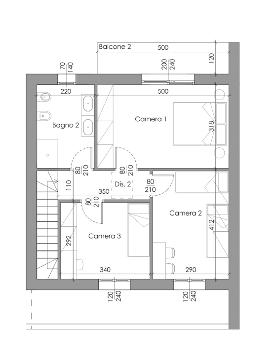 Villa - Planimetry 2