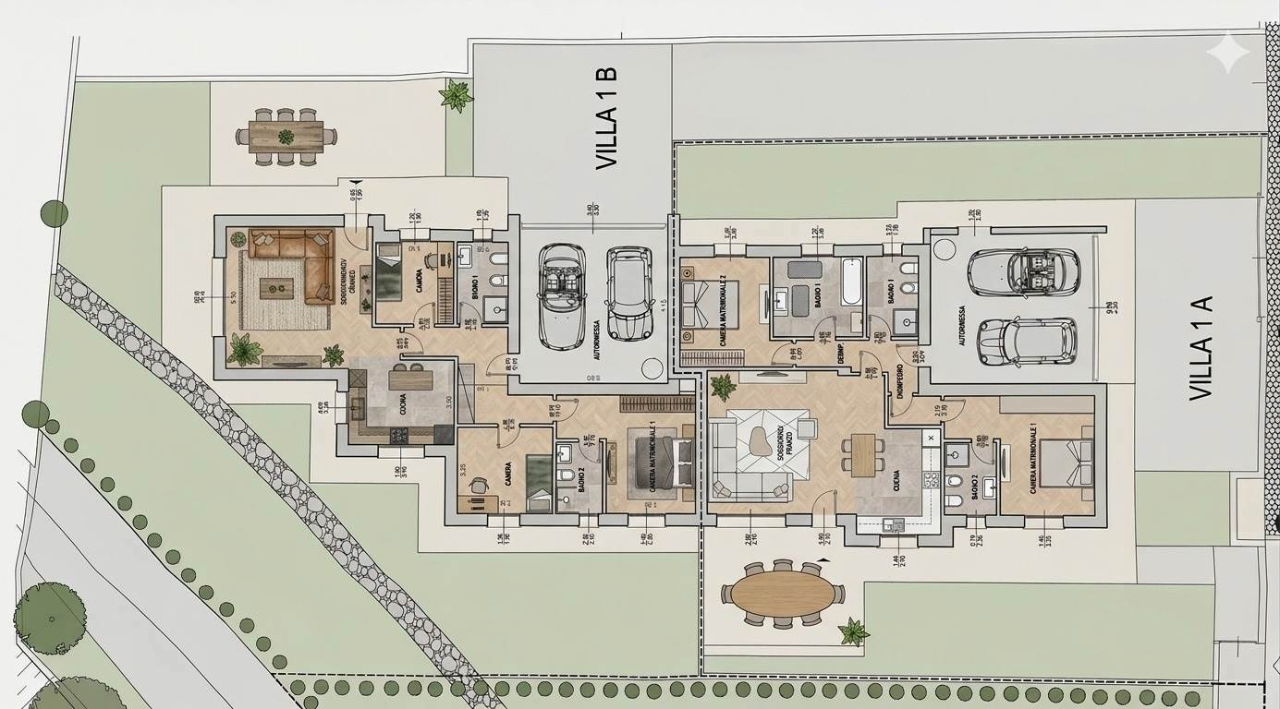Villa - Planimetry 1