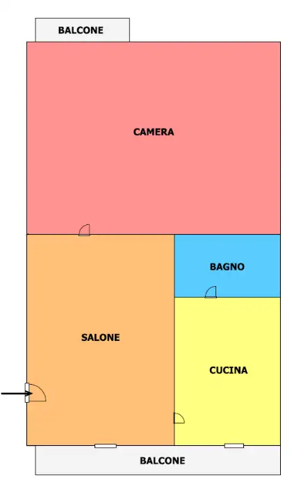 Appartamento - Planimetry 1