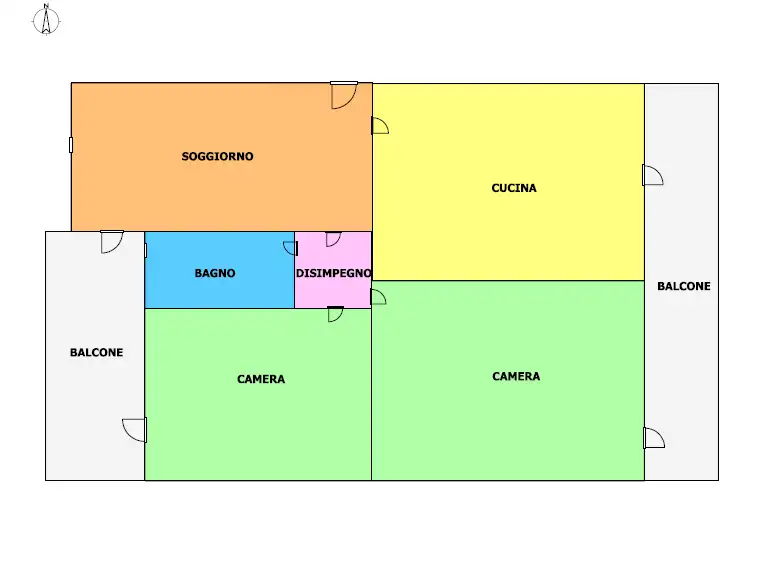 Appartamento - Planimetry 1