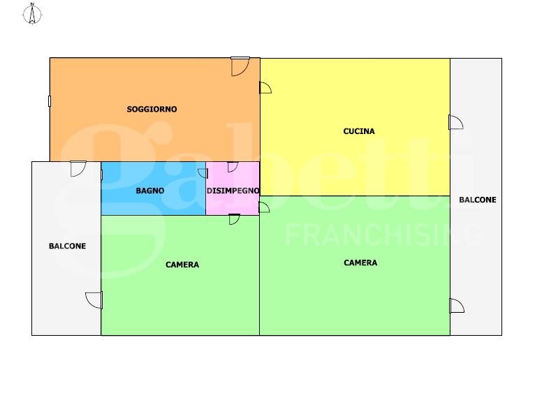 Appartamento - Planimetry 1