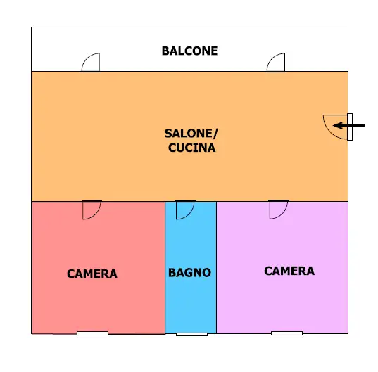 Appartamento - Planimetry 1