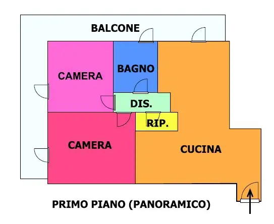 Appartamento - Planimetry 1