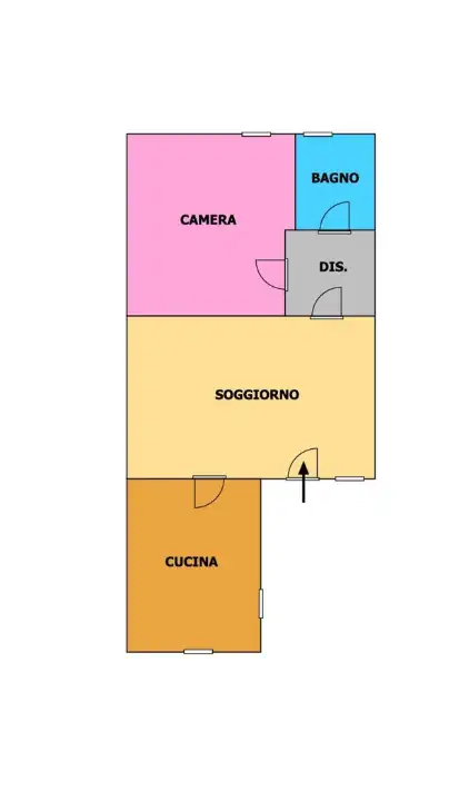 Casa Indipendente - Planimetry 1