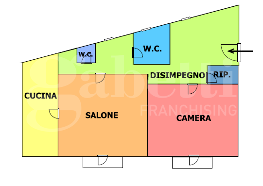 Appartamento - Planimetry 1