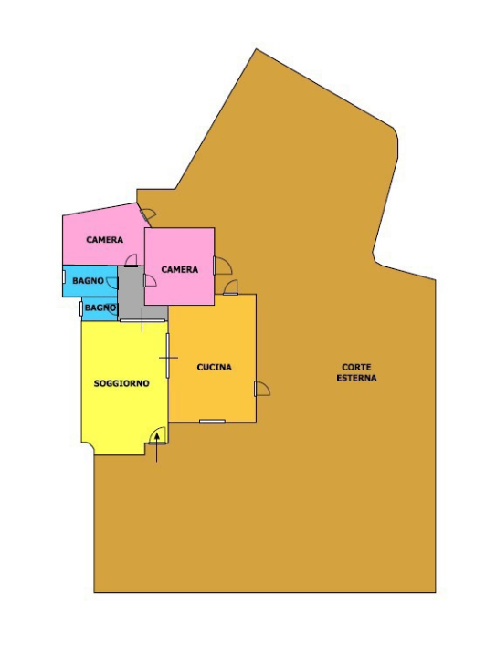 Casa Indipendente - Planimetry 1