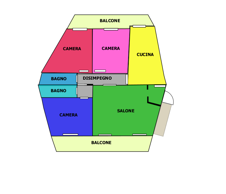 Appartamento - Planimetry 1