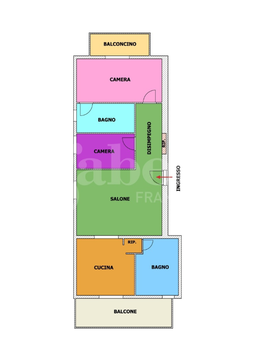 Appartamento - Planimetry 1