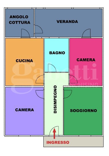 Appartamento - Planimetry 1