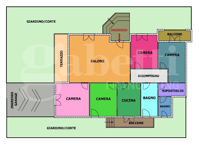 Appartamento - Planimetry 1