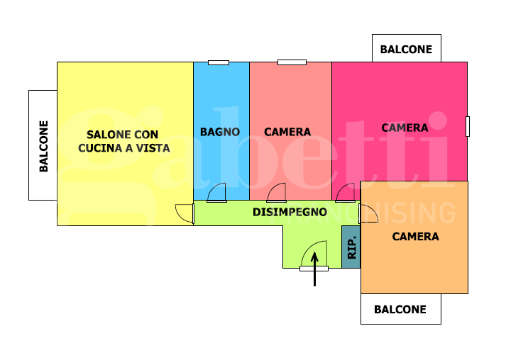 Appartamento - Planimetry 1