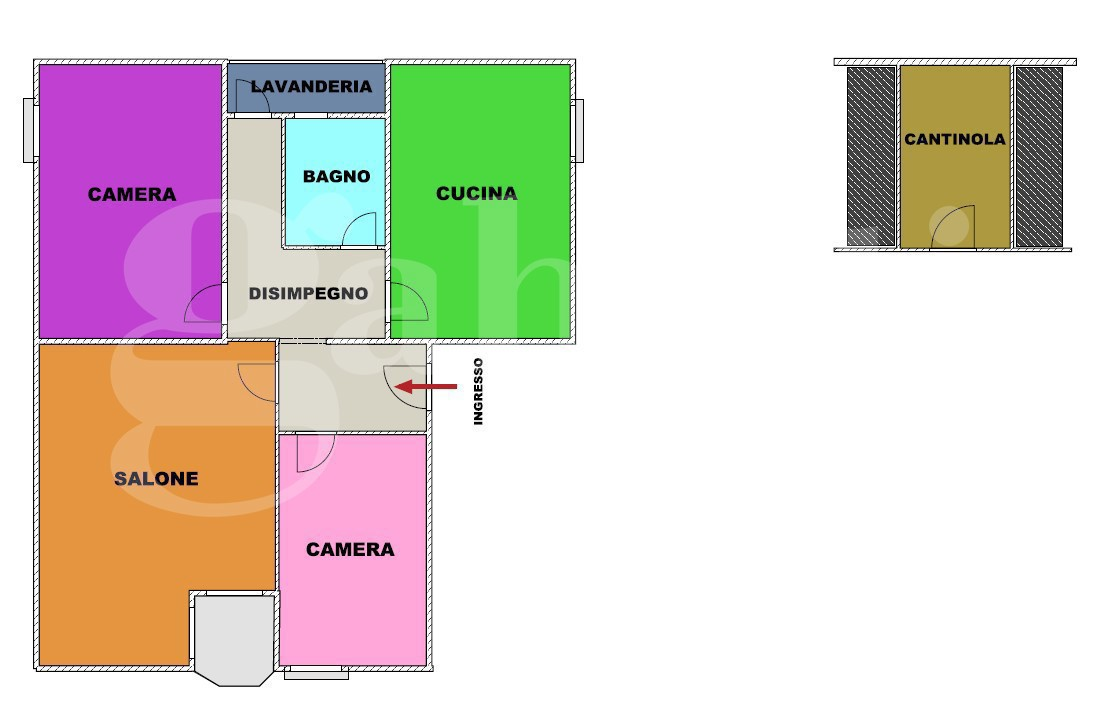 Appartamento - Planimetry 1