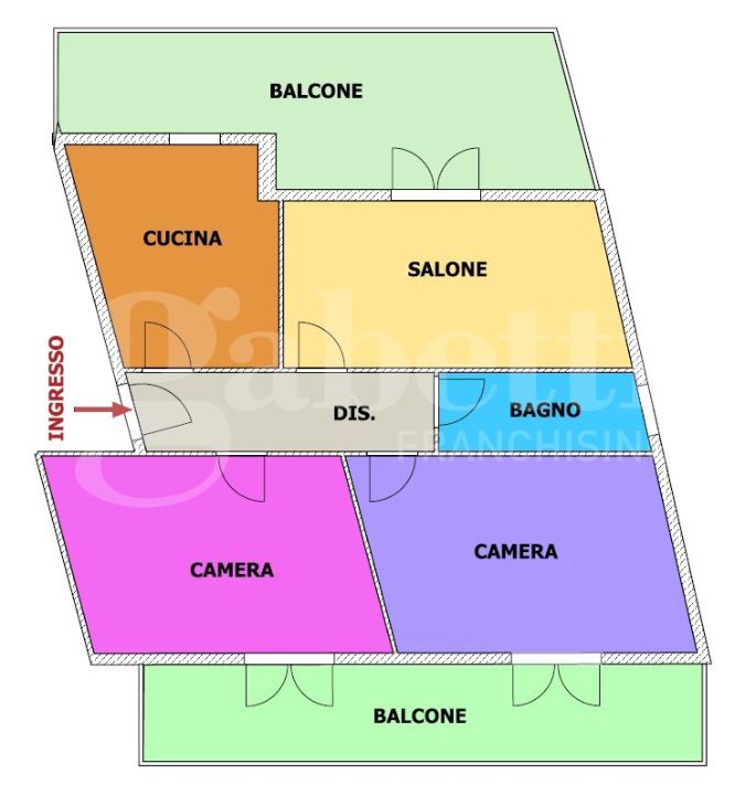 Appartamento - Planimetry 1