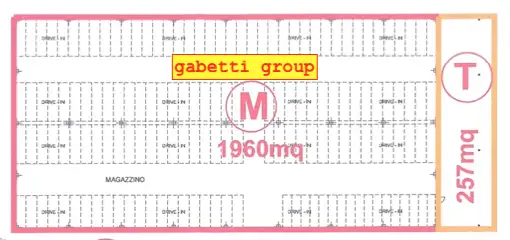 Capannone - Planimetry 2