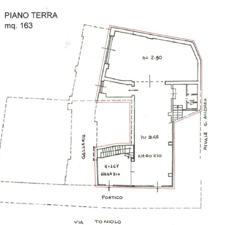 Negozio - Planimetry 1