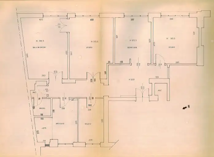 Ufficio - Planimetry 1